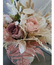 Load image into Gallery viewer, X - Bridal bouquet large silk &amp; everlasting flowers
