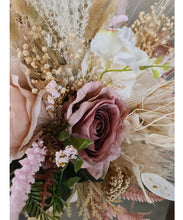 Load image into Gallery viewer, X - Bridal bouquet large silk &amp; everlasting flowers
