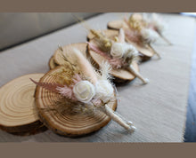 Load image into Gallery viewer, X - Blush buttonholes with latex roses
