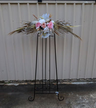 Load image into Gallery viewer, X - Wedding welcome sign - silk flowers
