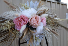 Load image into Gallery viewer, X - Wedding welcome sign - silk flowers

