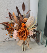 Load image into Gallery viewer, X - Rustic real touch rose bridesmaids bouquets

