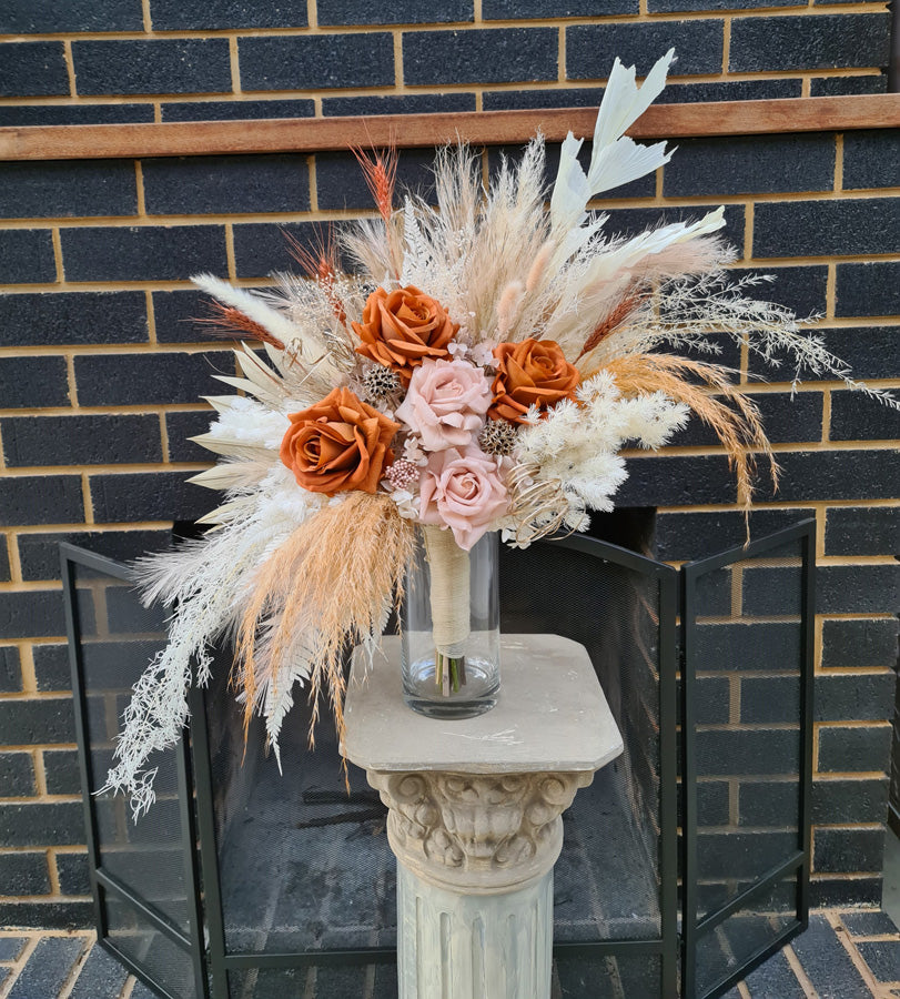 X - Large bridal bouquet - real touch & preserved