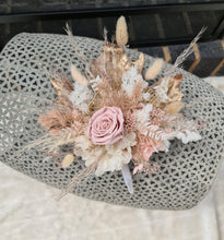 Load image into Gallery viewer, X - Preserved rose wedding cake topper cake decoration
