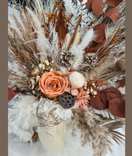 Load image into Gallery viewer, X - Preserved bridal bouquet rustic style
