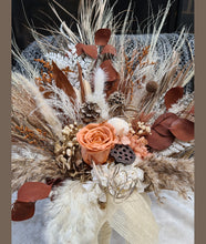 Load image into Gallery viewer, X - Preserved bridal bouquet rustic style
