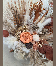 Load image into Gallery viewer, X - Preserved bridal bouquet rustic style
