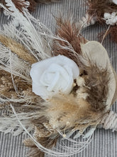 Load image into Gallery viewer, X - Wedding buttonholes brown &amp; neutral
