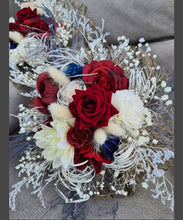 Load image into Gallery viewer, X - Bridesmaids bouquets silk &amp; preserved flowers
