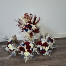 Load image into Gallery viewer, X - Bridesmaids bouquets silk &amp; preserved flowers
