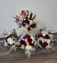 Load image into Gallery viewer, X - Bridesmaids bouquets silk &amp; preserved flowers
