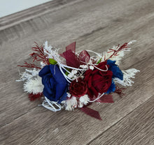 Load image into Gallery viewer, X - Everlasting corsage Burgundy &amp; Navy colours
