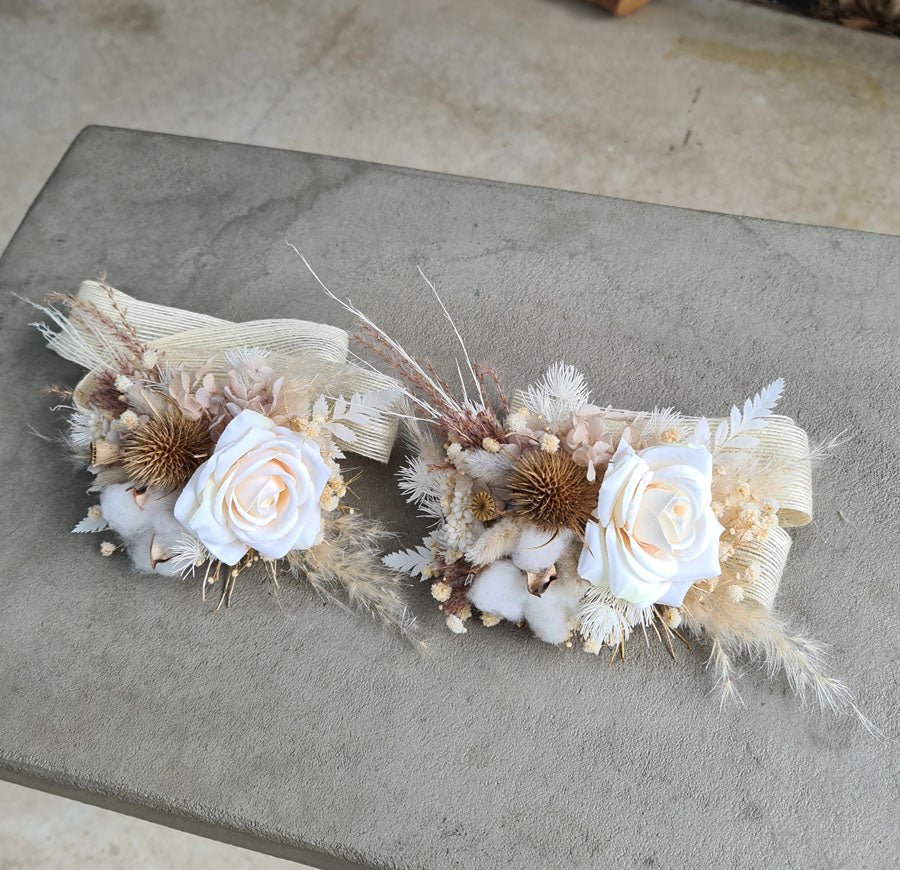 X - Corsages silk & preserved