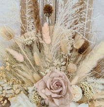 Load image into Gallery viewer, X - Real touch bridal bouquet - palm spear arrangement
